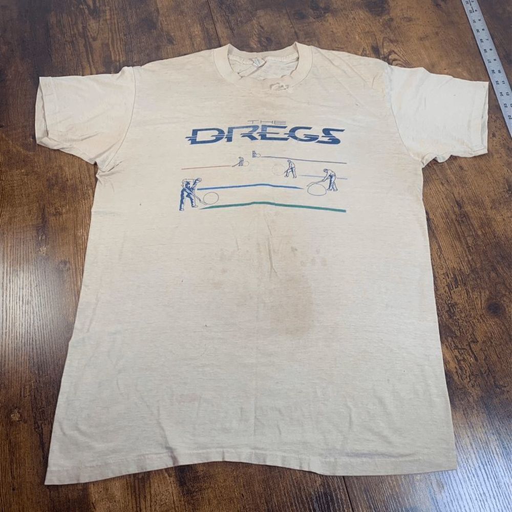 The Dixie Dregs Rock Band Album Tee Men's Size X Large VTG Distress‎ (READ)